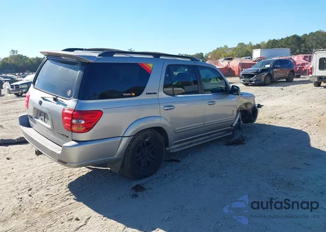 2001 Toyota Sequoia Limited V8 из США, поврежденный, VIN 5TDZT38A01S009860